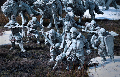 Ironmoor Orc Warband | Tales of the Northern Kingdom (Forces of Evil) | MESBG | The Printing Goes Ever On