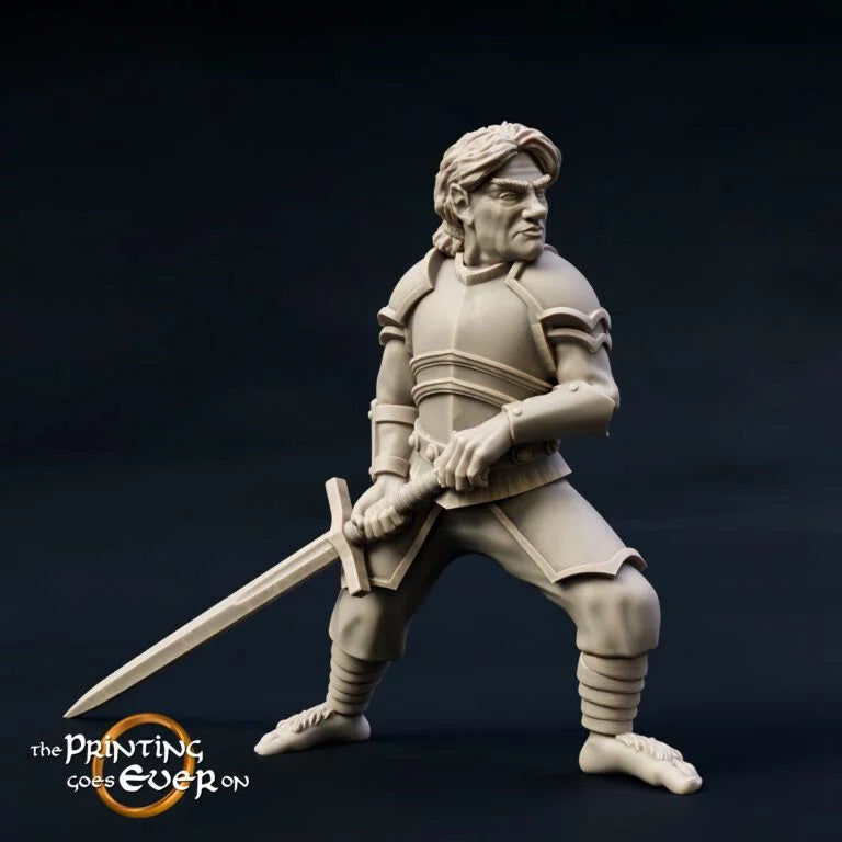 Halfling Warband | The Ashen Rangers | MESBG | The Printing Goes Ever On