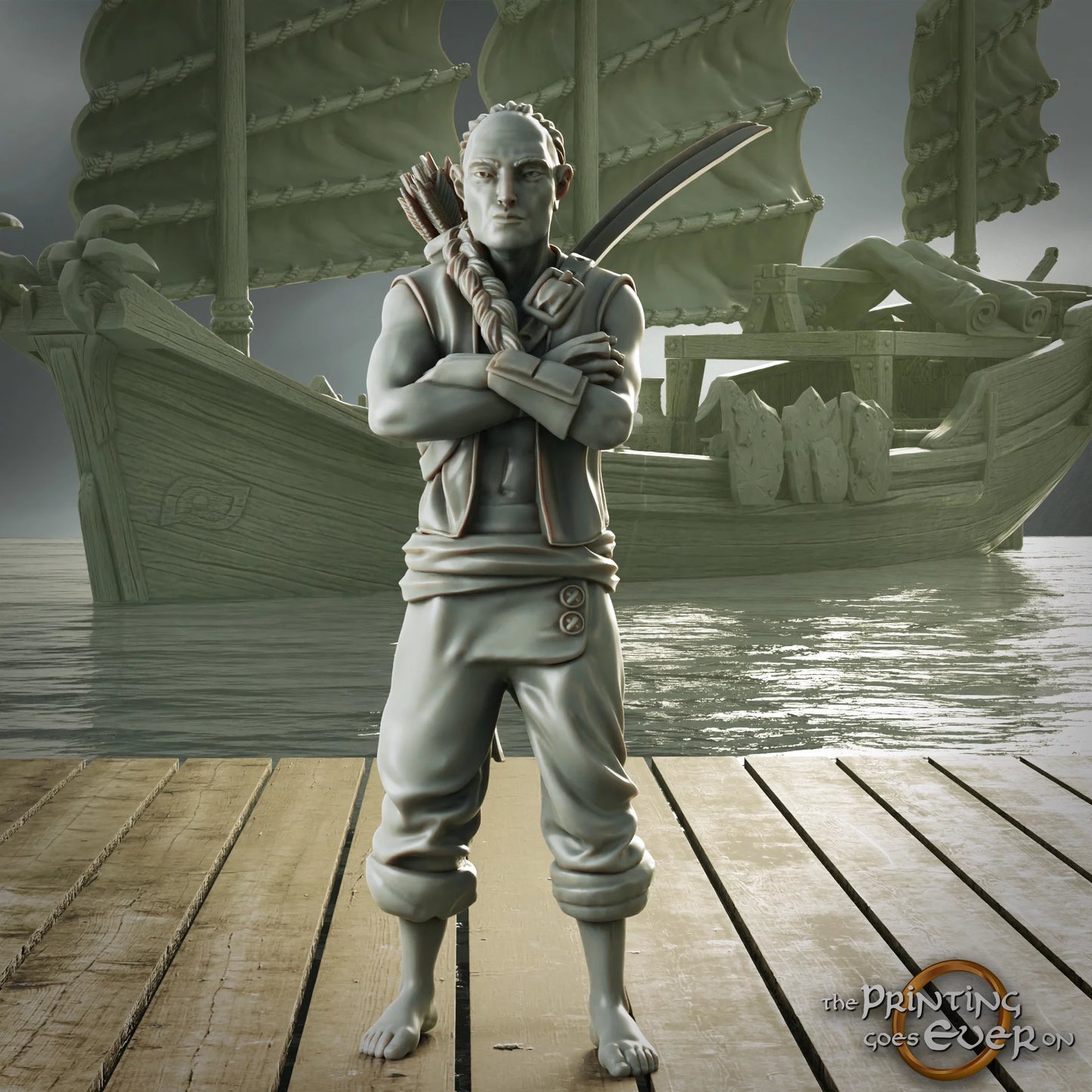 Pirate Archer A | Pirates of the Eastern Seas | The Printing Goes Ever On