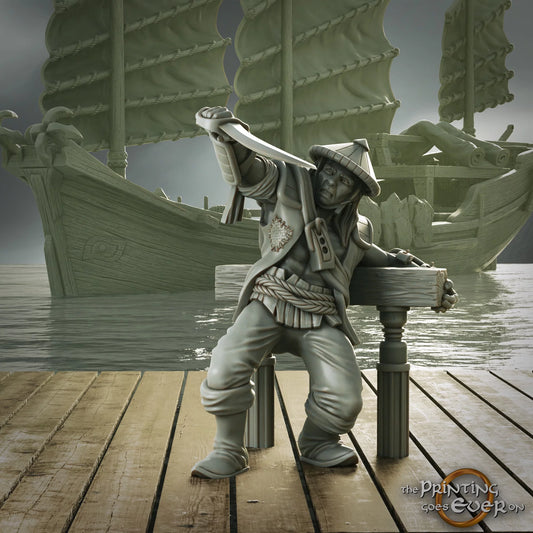 Pirate Drunkard B | Pirates of the Eastern Seas | MESBG | The Printing Goes Ever On