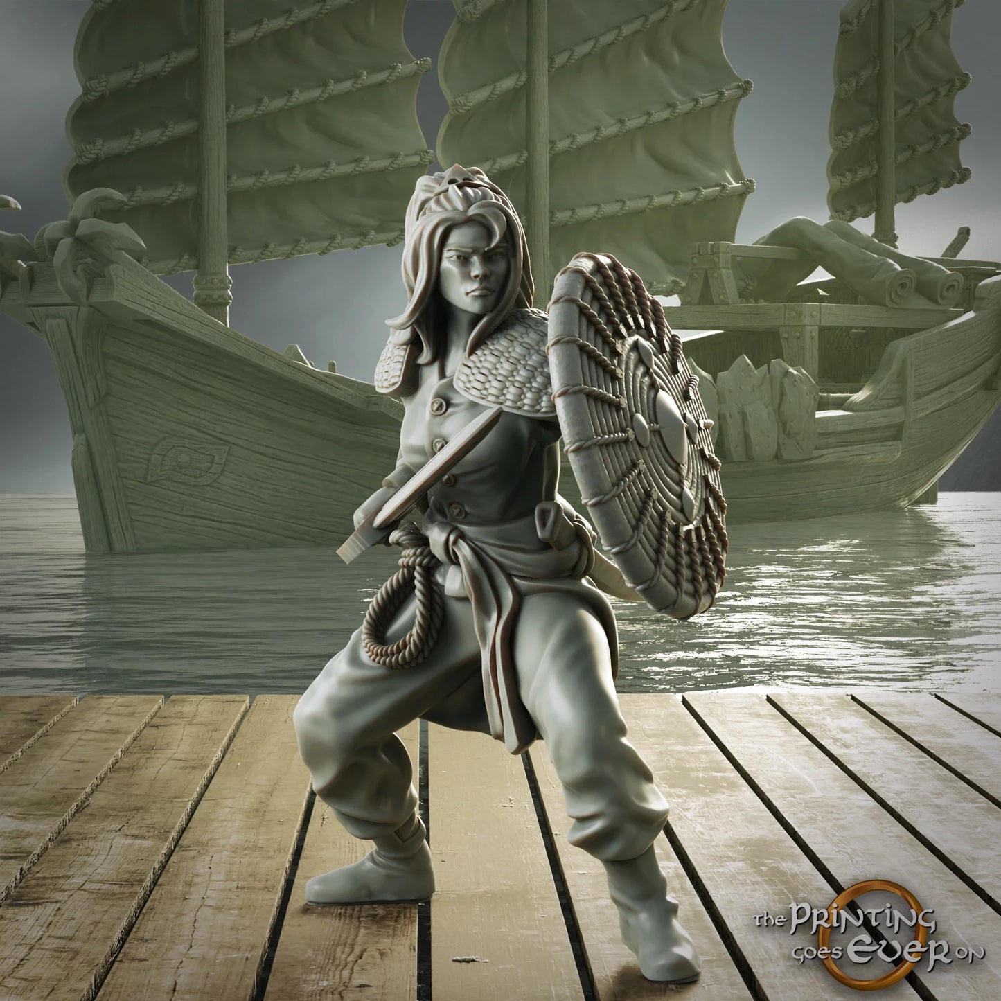 Pirate Guardian | Pirates of the Eastern Seas | MESBG | The Printing Goes Ever On