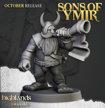 Dwarf Pikemen Musician