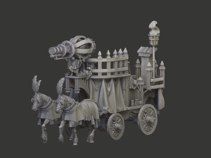 Arcane Cannon & Cosmological Engine — War Wagon
