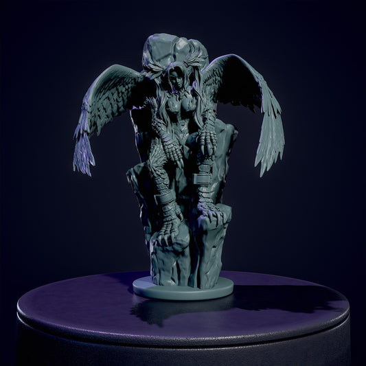 Harpy Swarm - Kadula | NSFW or SFW | Resin 3D Printed Pinup | Ronin Arts Workshop