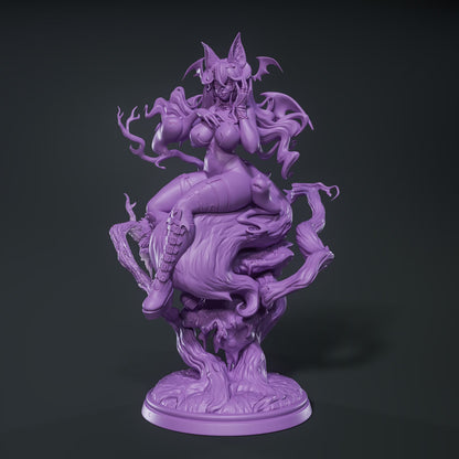 Lunaerys | Clothed or Nude | Resin 3D Printed Pinup | Ronin Arts Workshop