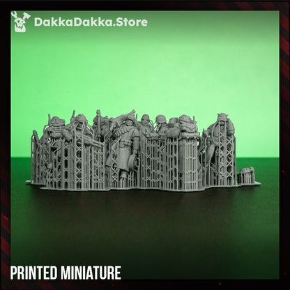 Doomsday Corps of Engineers resin build kit parts, 28-32mm Astra Militarum proxy