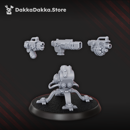 Ravenswatch Cultists squad group shot, beaked grimdark sci-fi miniatures, 32mm resin by Dakka Dakka Store
