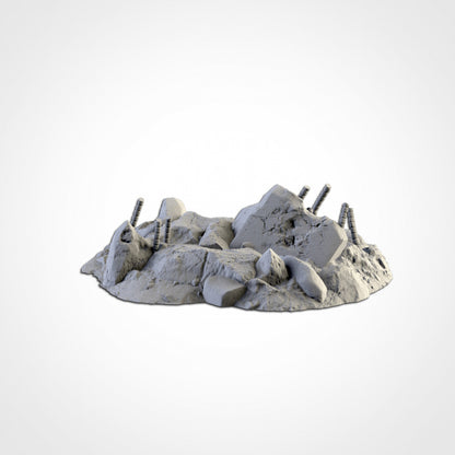 City Debris | Scatter Terrain | Txarli Factory  | Table Top Gaming