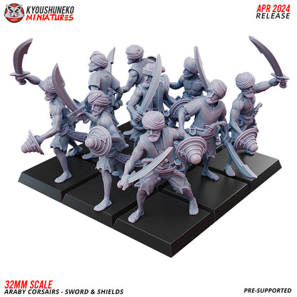Araby Corsairs - Sword and Shield | Kyoushuneko