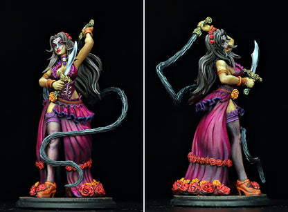 Rocio, the Red Blight | Servants of the Reaper | 32-120mm Scale | Resin 3D Printed Miniature | Ronin Arts Workshop | Guild Wars