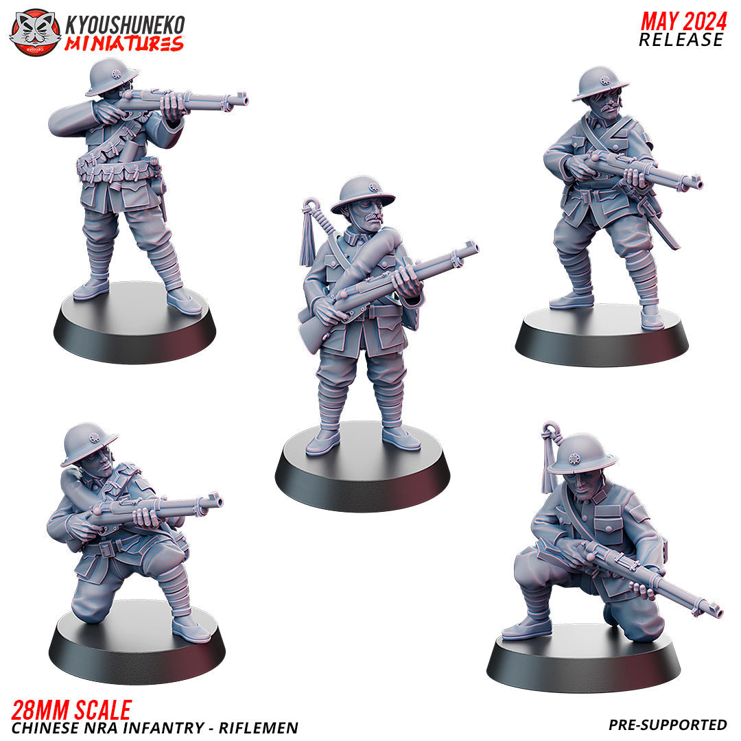 Chinese NRA Infantry - RIflemen | China Burma India Theater | Kyoushuneko