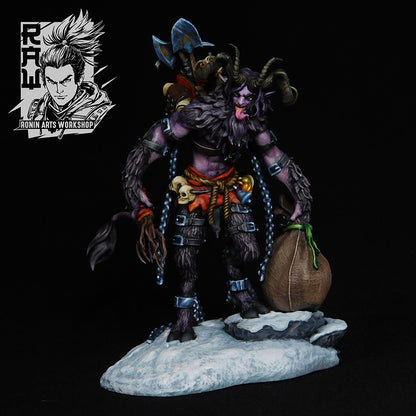 Vojdor The Satyr - Krampus | Multiple Scales | Resin 3D Printed Miniature | Ronin Arts Workshop