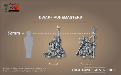 Dwarf Runemasters scale comparison