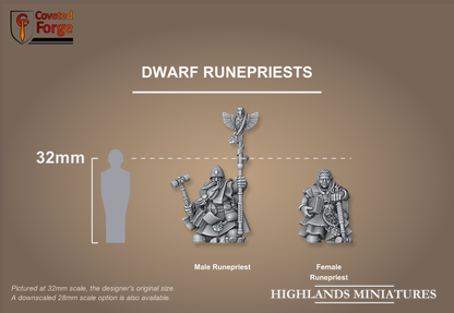 Dwarf Runepriests scale comparison