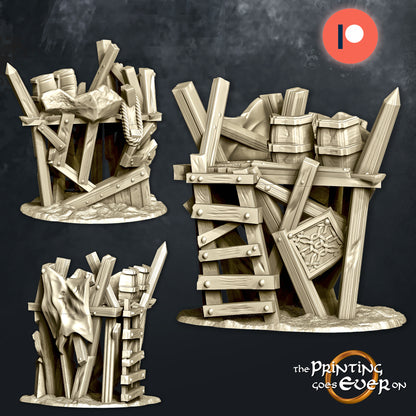 Goblin Watchtower | The Mines  |  MESBG | The Printing Goes Ever On