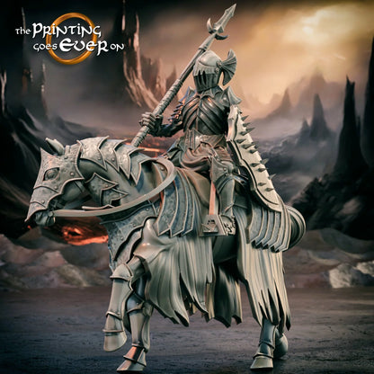 Shadow Knights – Mounted | Gates of Evil | MESBG | The Printing Goes Ever On