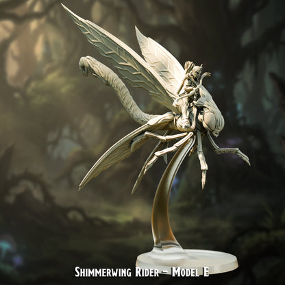 Shimmerwing Rider Model E on its shimmerwing, The Printing Goes Ever On render
