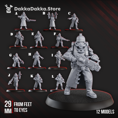 3rd Death Division Infantry (Pre-Assembled) | 3rd Death Division | DakkaDakka.Store