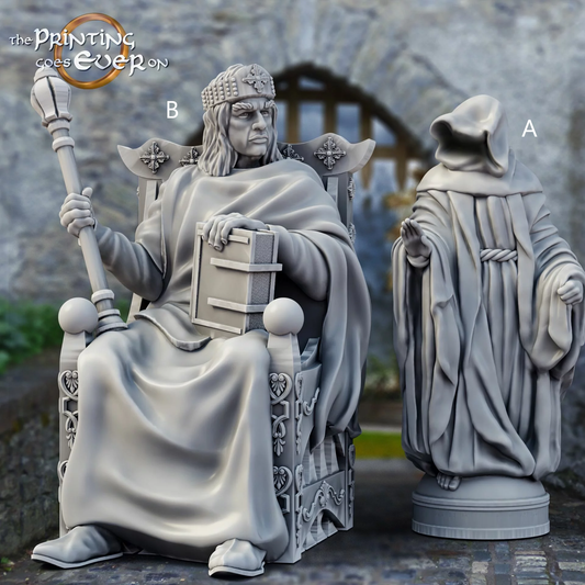 Whitcaester Statues | Citizens of Whitcaester | The Printing Goes Ever On