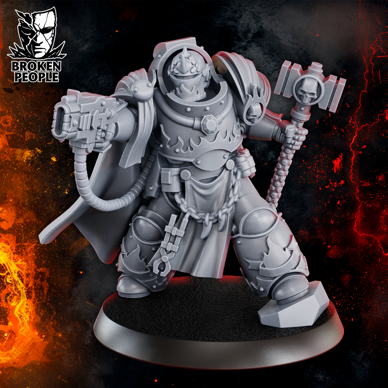 Justiciar Lazarus Ironborn | Black Lions | Broken People