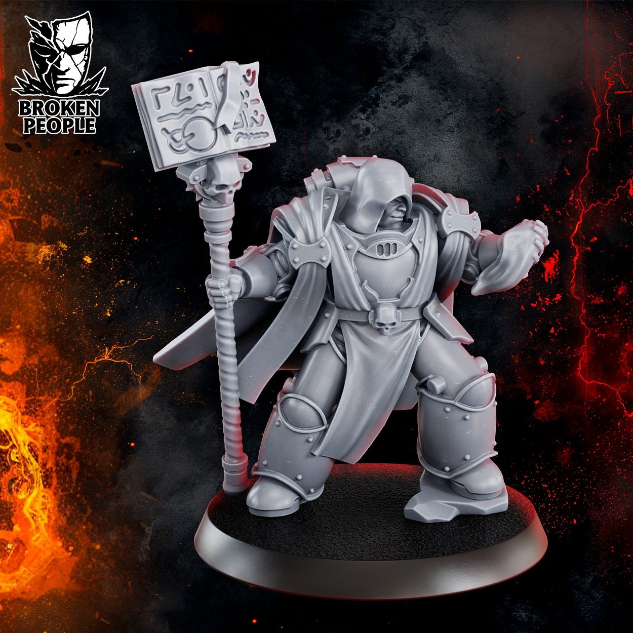 Justiciar Panki`Hoi Burning Word | Black Lions | Broken People