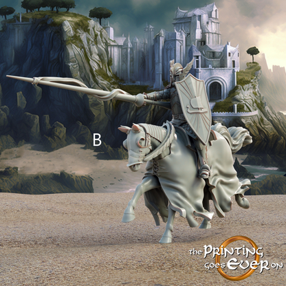 Swan Knights – Mounted | Allies and Fiefs | The Printing Goes Ever On