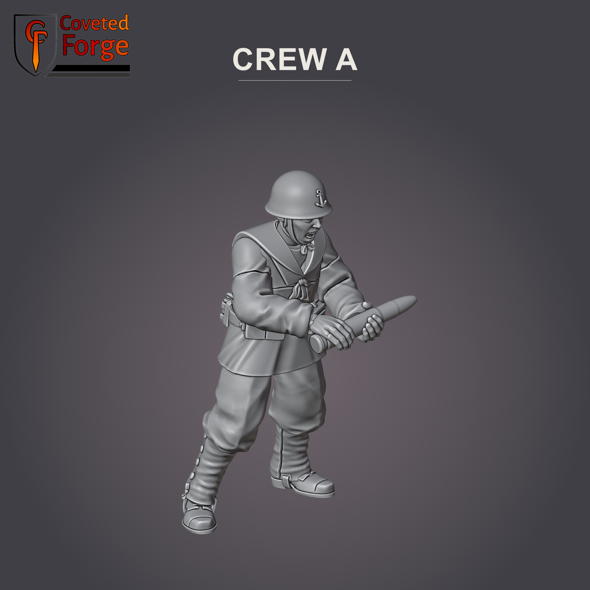 Type 1 47mm anti-tank gun crew A