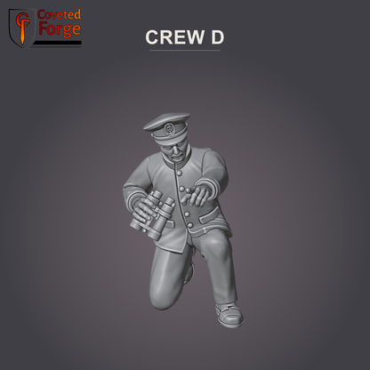 Type 1 47mm anti-tank gun crew D