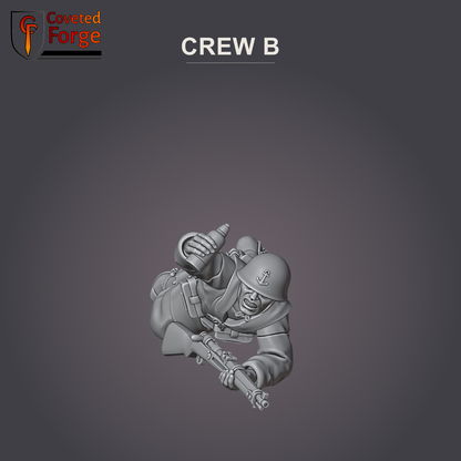 Type 89 knee mortar crew B