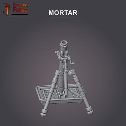 Type 97 81mm mortar, gun only