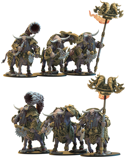 Taurukh Anointed | Infernal Dwarves | Lost Kingdom Miniatures