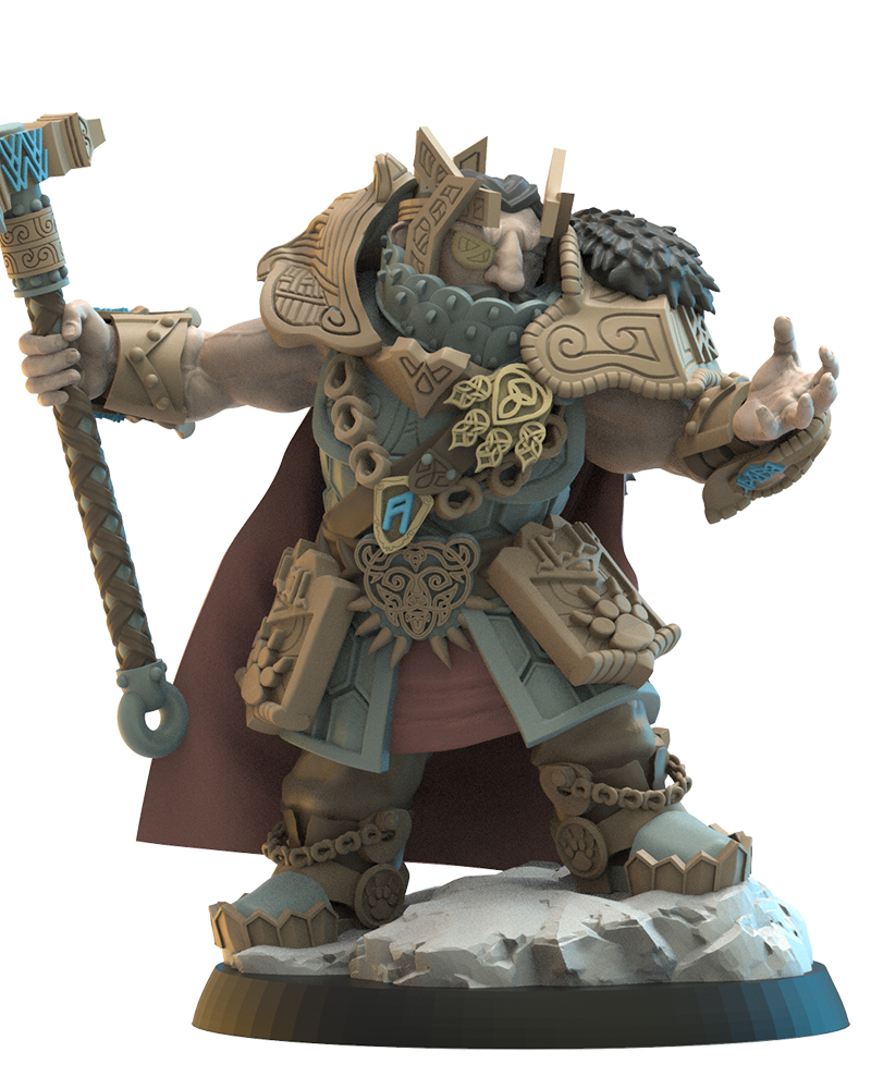 Thordin, One Eye | Niavellir Dwarves | Lost Kingdom Miniatures