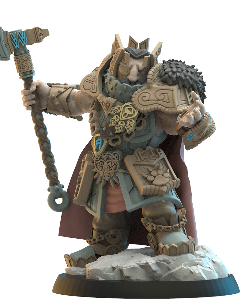 Thordin, One Eye | Niavellir Dwarves | Lost Kingdom Miniatures