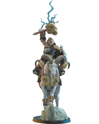 Thorin The Thunder on Cernunnos | Niavellir Dwarves | Lost Kingdom Miniatures