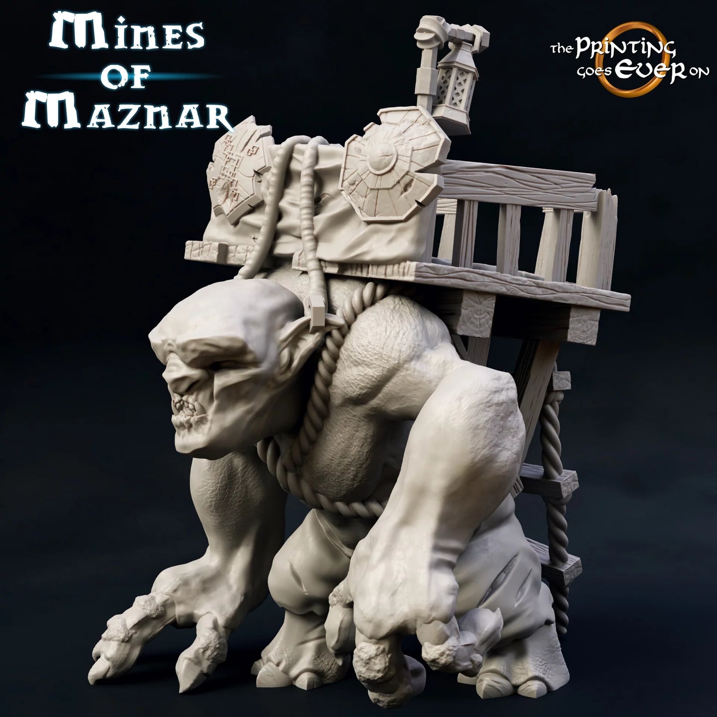 Cave Trolls | Mines of Maznar | MESBG | The Printing Goes Ever On