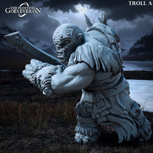 Ironmoor Trolls | Tales of the Northern Kingdom (Forces of Evil) | MESBG | The Printing Goes Ever On