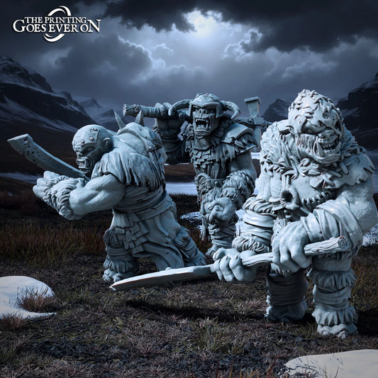 Ironmoor Trolls | Tales of the Northern Kingdom (Forces of Evil) | MESBG | The Printing Goes Ever On