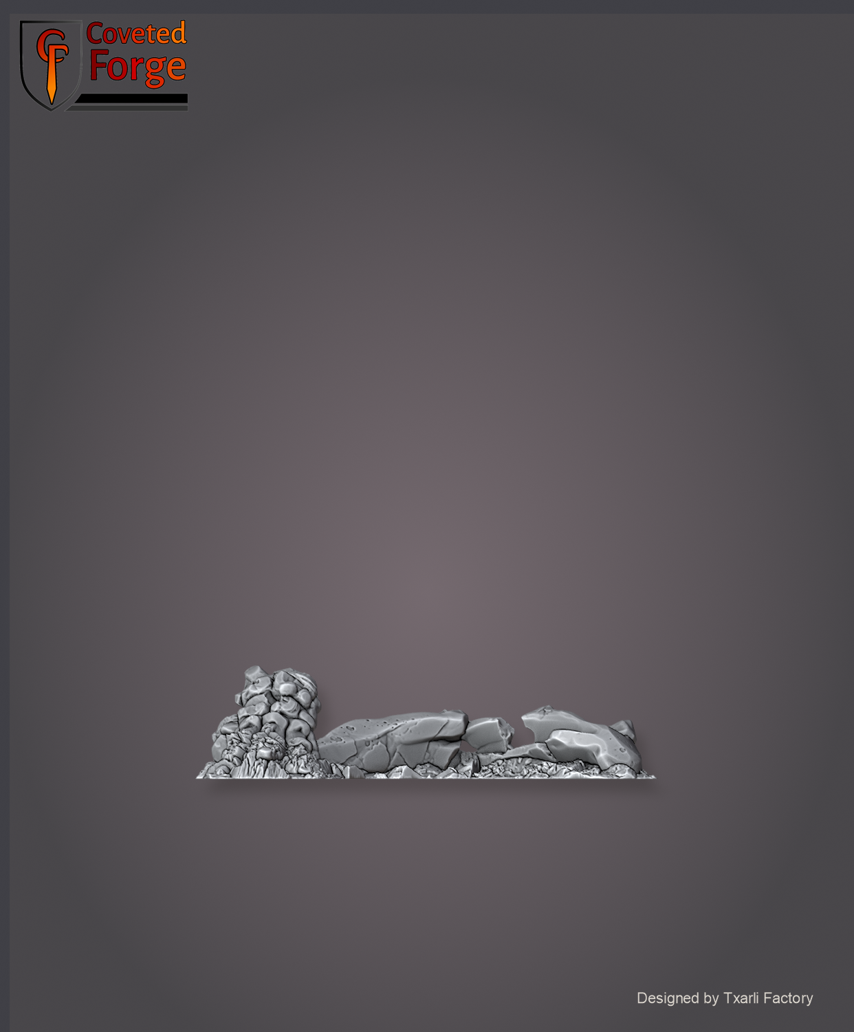 Dead giant mammoth front leg, second variant, Txarli Factory scatter terrain.