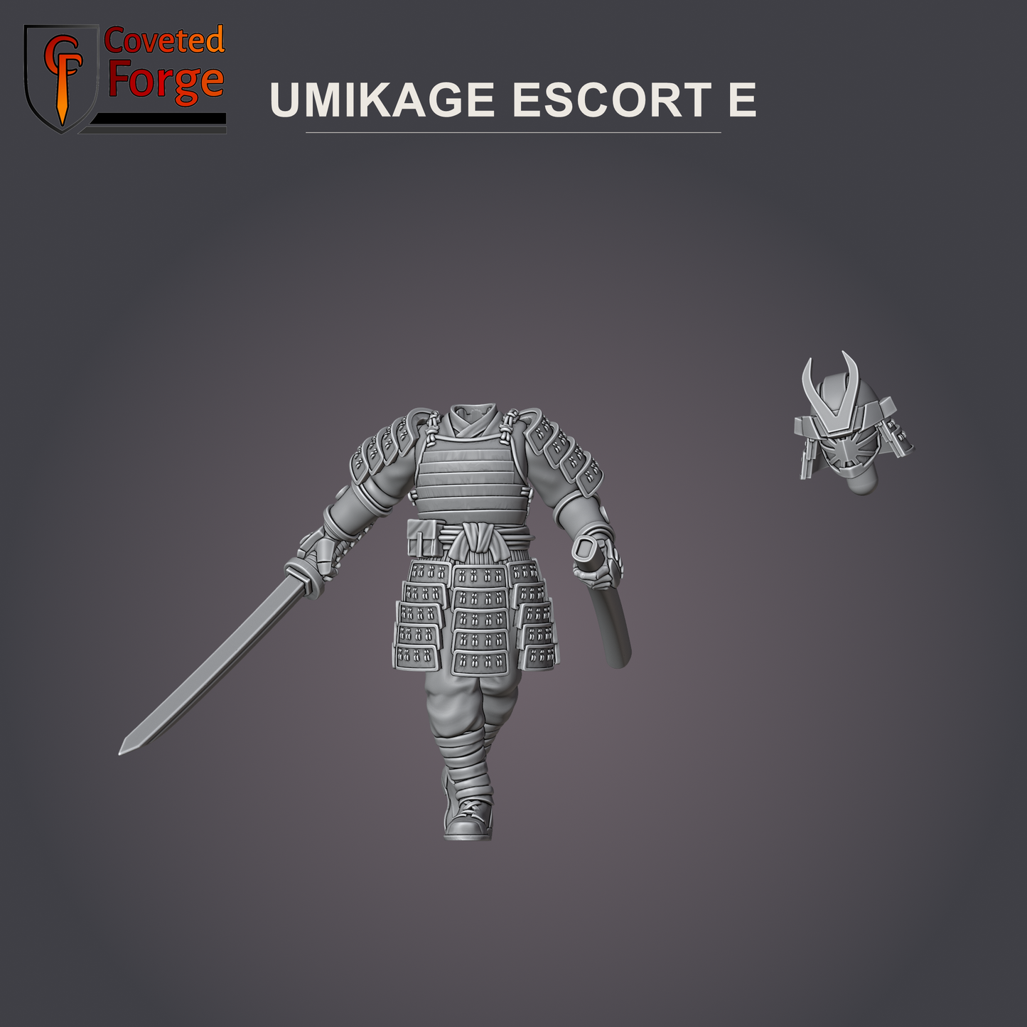 Umikage Escort E, katana, with separate head bit