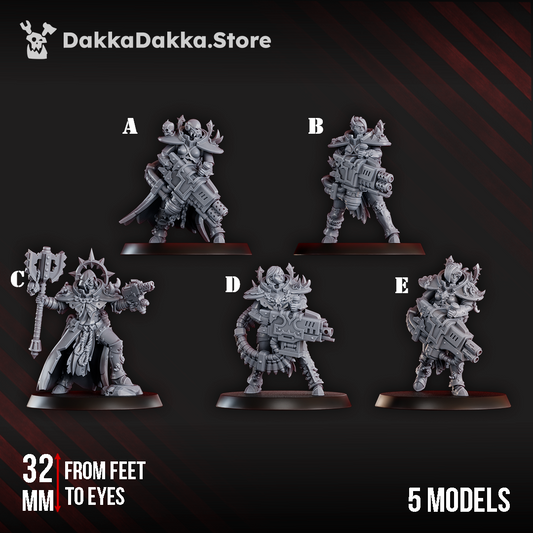 Unholy BFG Squad | Unholy Space Coven | Dakka Dakka