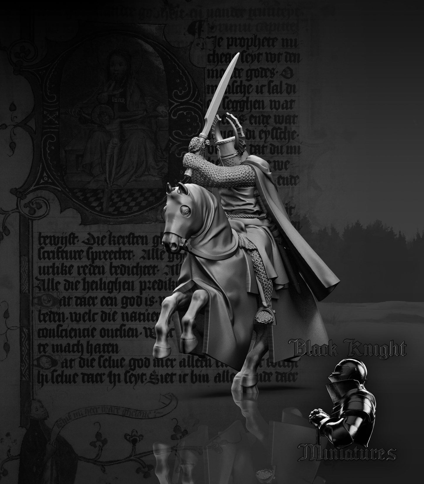 Order Marshal of the Teutonic Order (Ordensmarschall) - Black Knight Miniatures