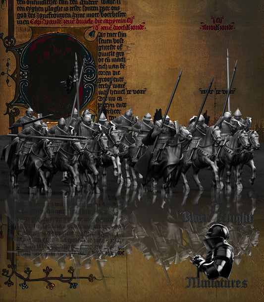 Lithuanian Nobles (Early Bajorai) - Black Knight Miniatures