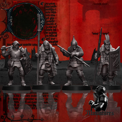 Vlach Boyars on Foot - Black Knight Miniatures