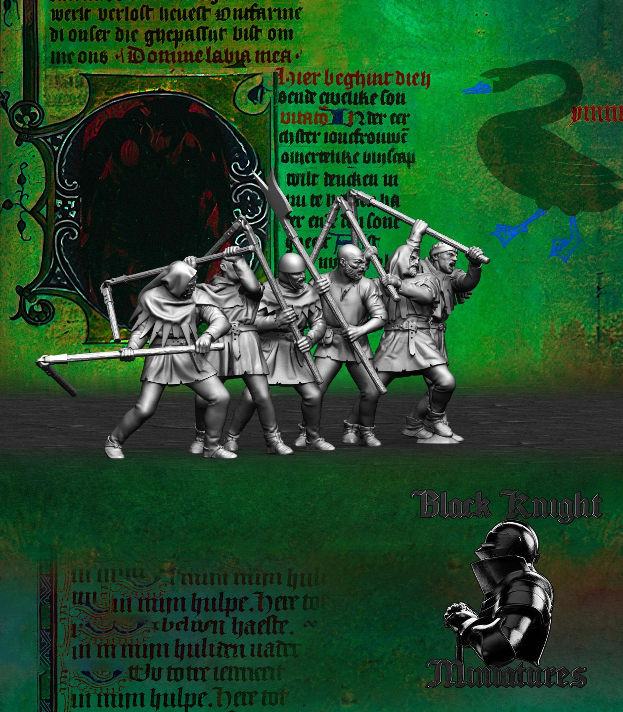 Hussite Taborites (Set A) - Black Knight Miniatures