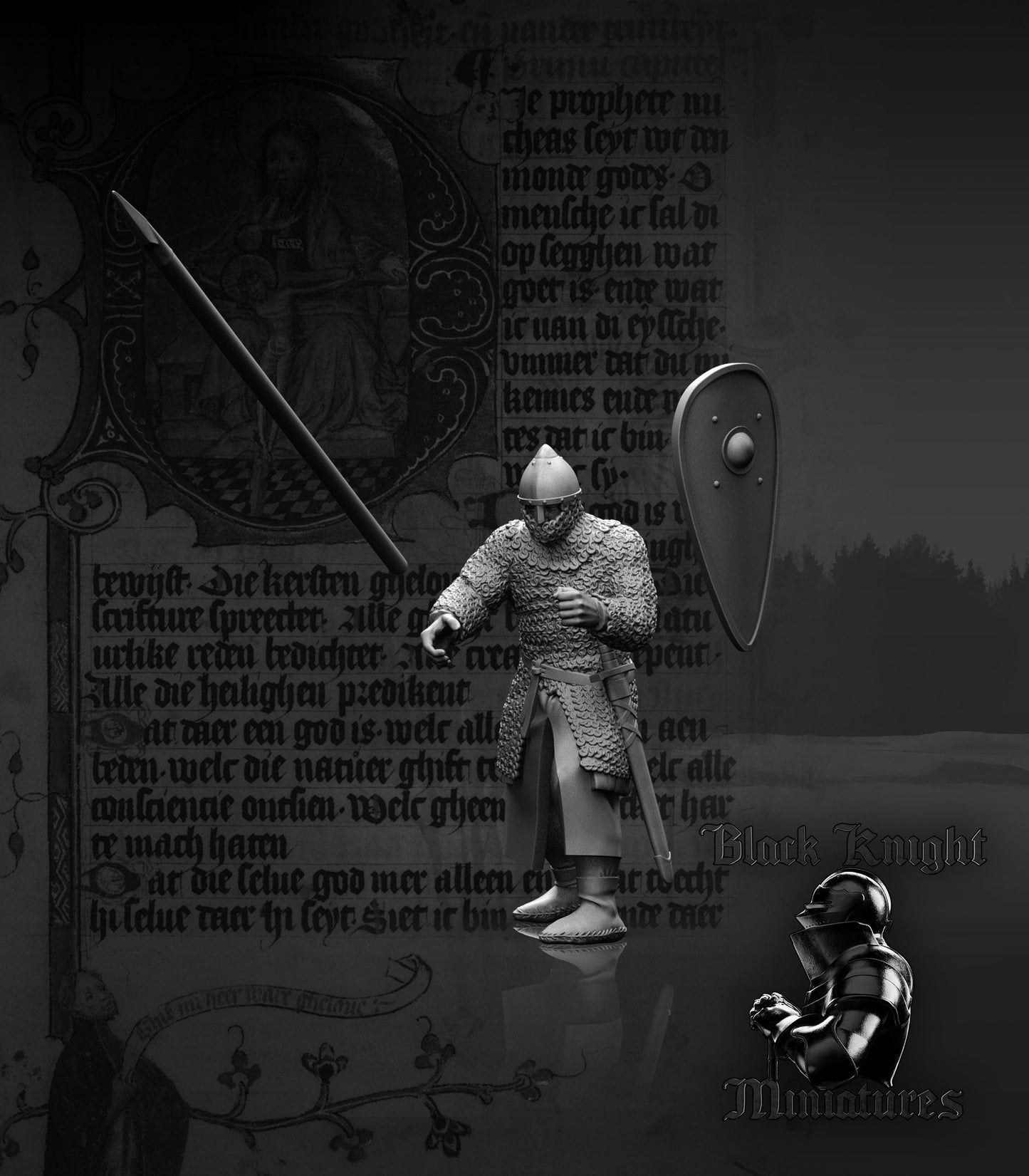 Polish Men at Arms - Black Knight Miniatures