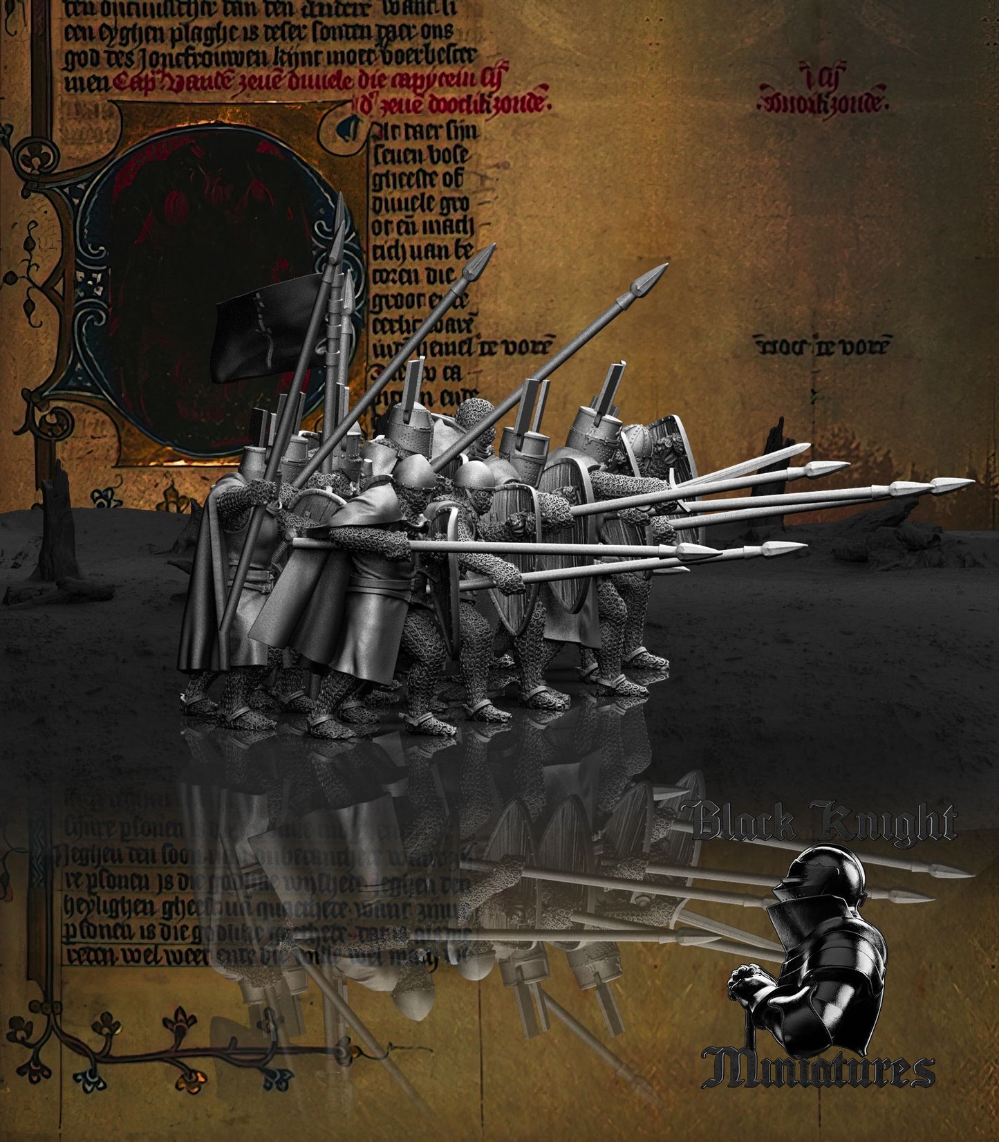 Order of Dobrzyn Knights - Black Knight Miniatures