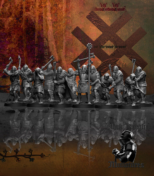 Samogitian Axemen - Black Knight Miniatures