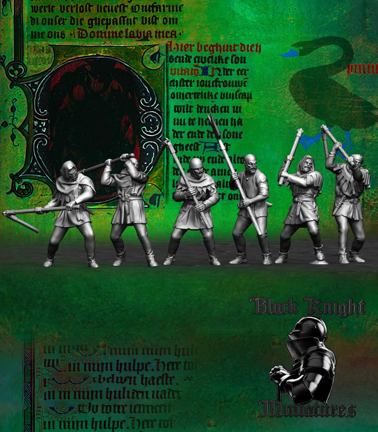 Hussite Taborites (Set A) - Black Knight Miniatures