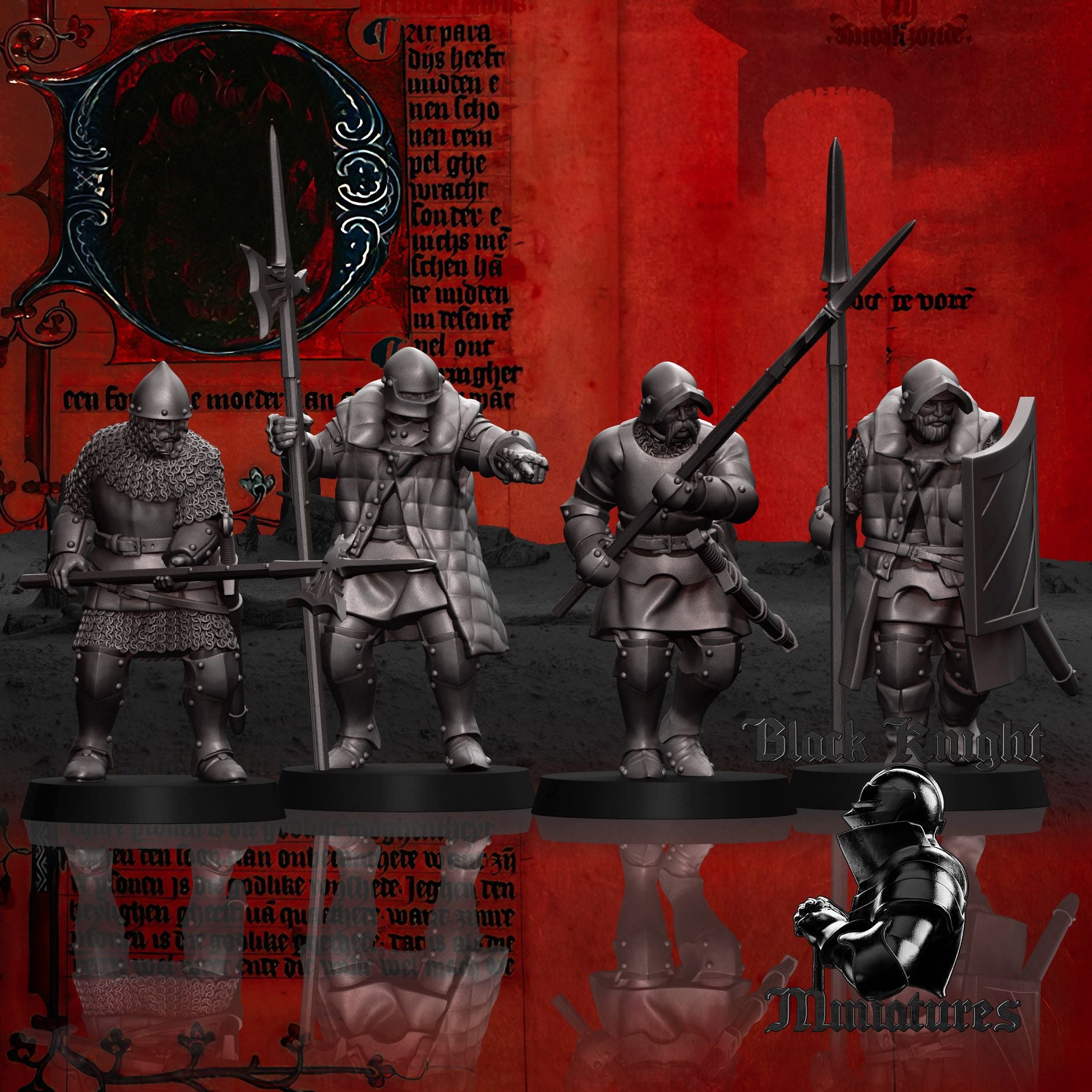 Vlach Boyars on Foot - Black Knight Miniatures