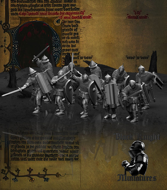 Lithuanian Warriors - Black Knight Miniatures